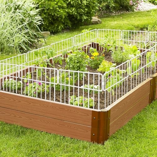 Animal Barrier Fence, Rustproof Metal Wire Garden Edging Border - Image 2