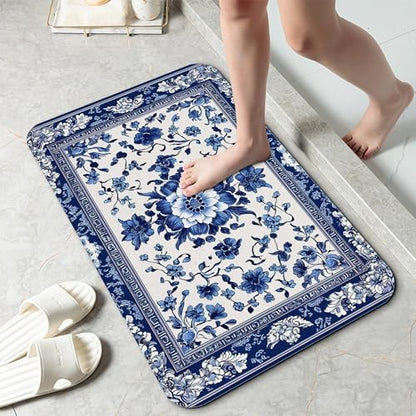Bath Mat 29.5"x17", Easy-Clean Modern Floor Mat by Unknown