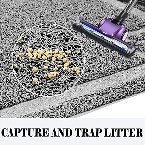 UPSKY Large Cat Litter Mat Trapper 35"×23", Waterproof - Image 5