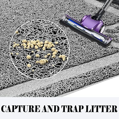 UPSKY Large Cat Litter Mat Trapper 35"×23", Waterproof - Image 5