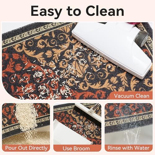 Cat Litter Mat, Waterproof & Non-Slip Backing, Litter Box Catcher, Soft on - Image 4
