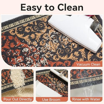 Cat Litter Mat, Waterproof & Non-Slip Backing, Litter Box Catcher, Soft on - Image 4