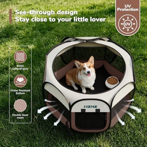 Dog Cat Small Animal Puppy Playpen Crate - Image 6