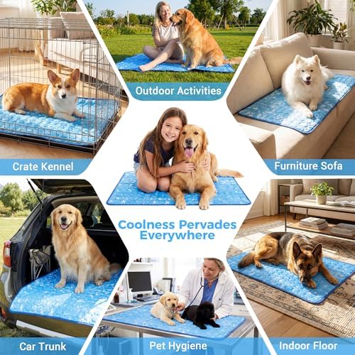 Dog Cooling Mat, Arc-Chill Cooling Fiber Self-Cooling Pad - Image 6