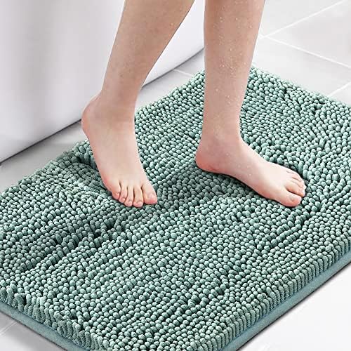 H.VERSAILTEX Bath Mat for Bathroom Non Slip Luxury Chenille Ultra Soft Bath by HVERSAILTEX