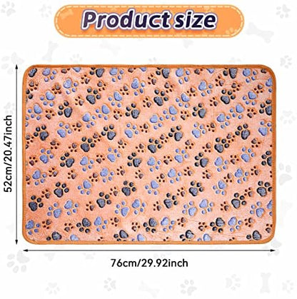 Tatuo 4 Pcs Fleece Dog Blankets - Image 3
