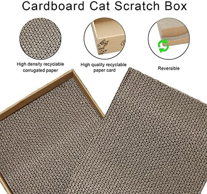 Cat Scratcher Pad Cardboard Scratch Box - Image 5
