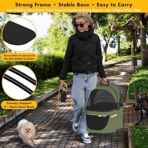 PAWZIDEA Portable Small Dog Crate - Image 5