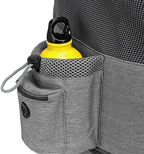 Wheeled Pet Carrier Backpack Pet Stroller, Travel Carrier, Car Seat - Image 5