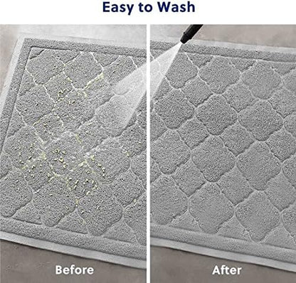 WePet Cat Litter Box Mat, Kitty Premium PVC Pad, Durable Trapping Rug, - Image 6