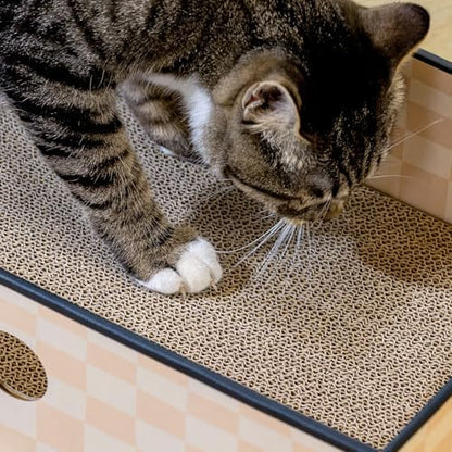 Conlun Cat Scratcher Box, Cardboard Pad, Bed - Image 5