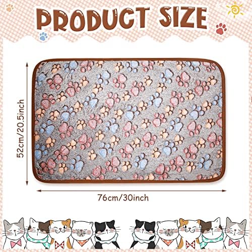 Tatuo 4 Pack Fleece Dog Blanket - Image 3