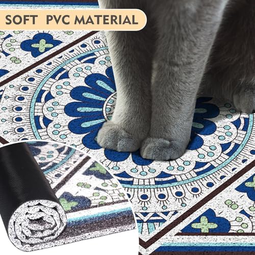 Extra Large Cat Litter Mat 30"x24", Heavy-Duty Litter Rug Catcher - Image 4