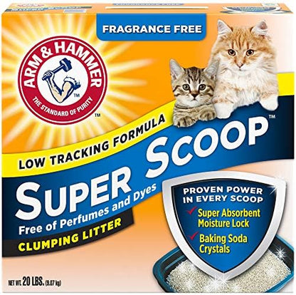 Arm & Hammer Super Scoop Litter, 20 Lbs by ARMHAMMER