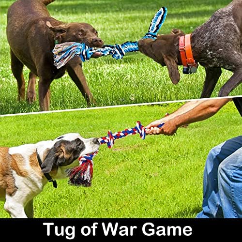 Large Dog Chew Toys for Aggressive Chewers, Indestructible Dog Rope Toys - Image 6