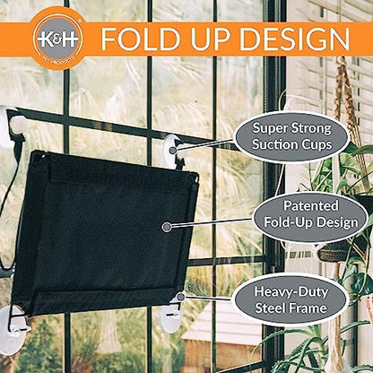 K&H Cat Window Perch, EZ Mount Kitty Sill - Image 4