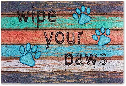 Darkyazi 23.6" x 35.4" Colorful Doormats Entrance Front Door Rug Funny by DARKYAZI
