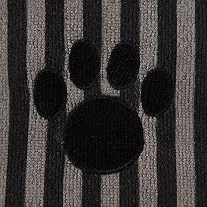Bone Dry Pet Grooming Towel Collection Absorbent Microfiber X-Large, Striped - Image 3