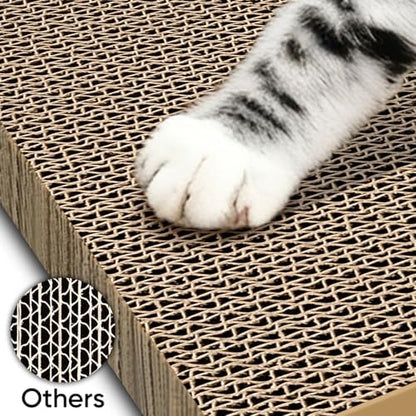 Cat Scratcher 8-Pack Refills, Large Cardboard Pads - Image 6