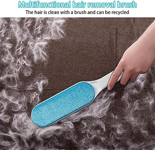 2 Pack Furniture Lint Remover Brushes, Double Sided Self Cleaning Loose Hair - Image 6