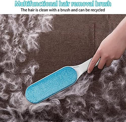2 Pack Furniture Lint Remover Brushes, Double Sided Self Cleaning Loose Hair - Image 6