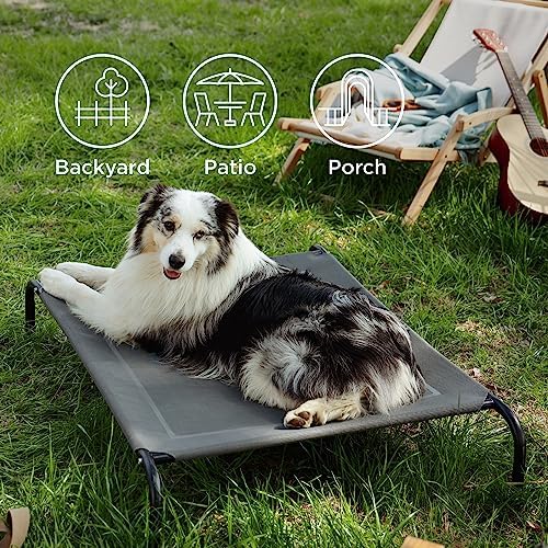 Bedsure Outdoor Elevated Cooling XL Dog Bed - Image 3