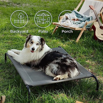 Bedsure Outdoor Elevated Cooling XL Dog Bed - Image 3