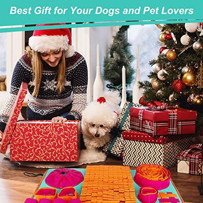 Vivifying Snuffle Mat for Dogs, 26 x 16.5 in Puzzle Feeding Mat - Image 2