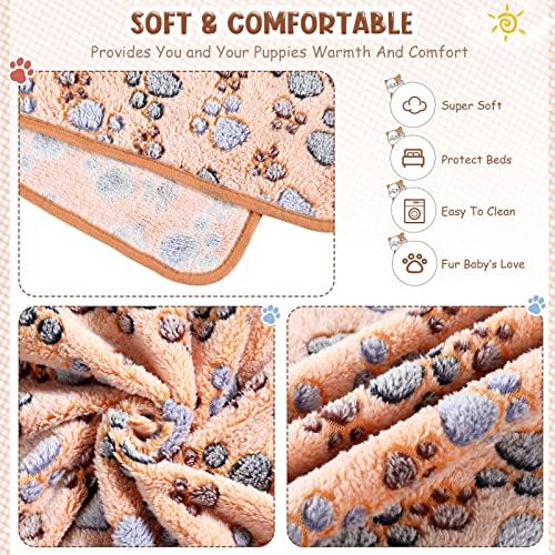 Tatuo 4 Pcs Fleece Dog Blankets - Image 5