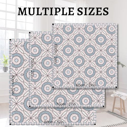 Square Non Slip Shower Mat, Loofah Shower Mats - Image 5