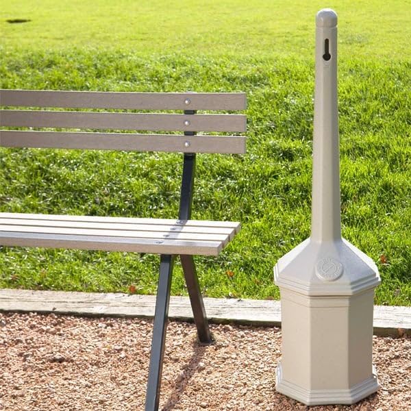 Commercial Zone 710302 Smoker's Outpost Site Saver Cigarette Receptacle - Image 2
