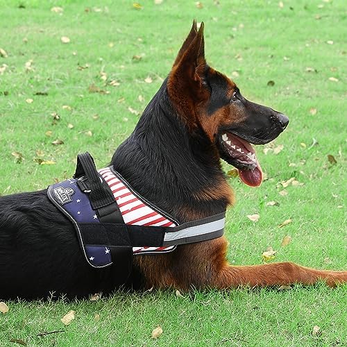 Bolux Dog Harness, No-Pull Reflective Dog Vest, Breathable Adjustable Pet - Image 6