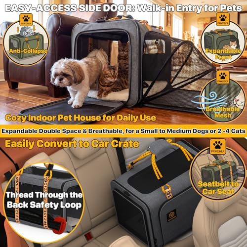 PAWZIDEA Expandable Large Pet Carrier - Image 5