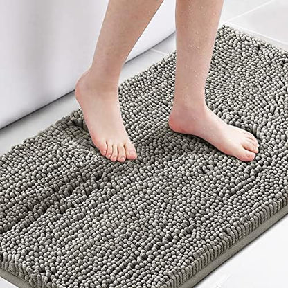 H.VERSAILTEX Microfiber Bath Rugs Chenille Floor Mat Ultra Soft Washable by HVERSAILTEX