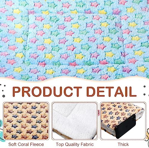 Haull 4 Pcs Waterproof Guinea Pig Bedding Mat, 13 x 10 - Image 3