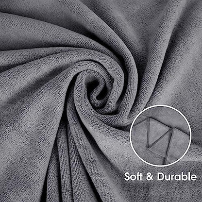 JML Microfiber Bath Towel Set, 6 Pack - Image 5