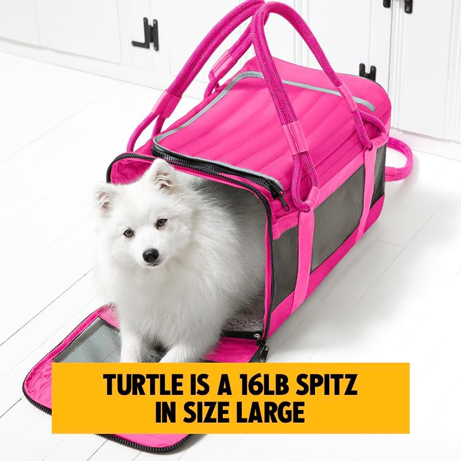 ROVERLUND Airline-Compliant Pet Carrier | Includes Leash | - Image 7