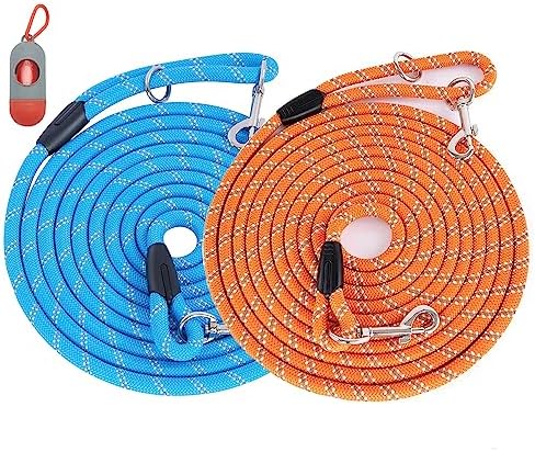 Long Dog Leash for Dog Training 15FT/30FT/50FT, Dog Rope by Lanwandeng