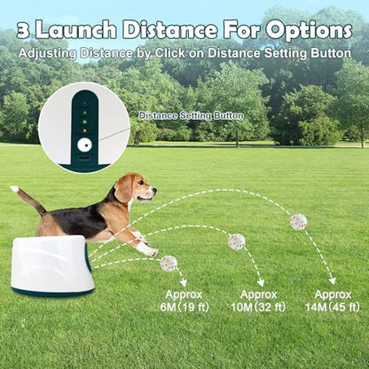 MEKAPLE Automatic Dog Ball Launcher, Upgraded Interactive Dogs Balls Thrower - Image 4