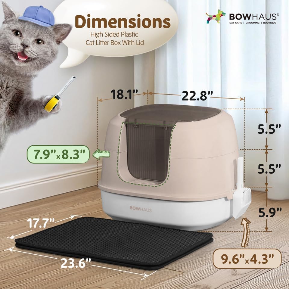 BOWHAUS Detachable Cat Litter Box - Image 2