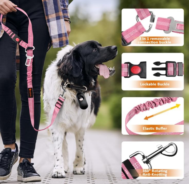 Laqibak Removable Dog Seat Belt Harness - Image 5
