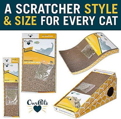 OurPets The Wave Curved Catnip Cat Scratcher, Includes Catnip - Image 7