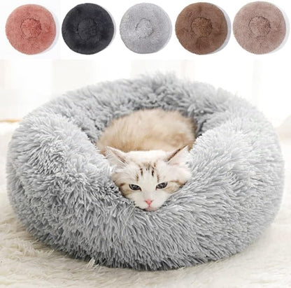 Fluffy Calming Cat Beds for Indoor Cats - Image 2
