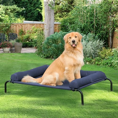 Cooling Elevated Dog Bed for Large Dogs, Outdoor Raised Dog Beds Dogs Cot - Image 6