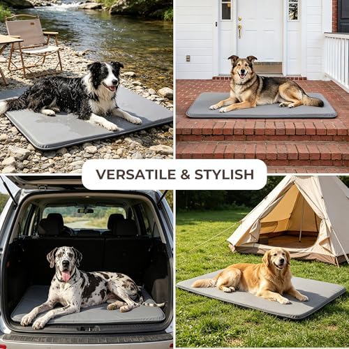 Waterproof Cooling Dog Crate Pad - Image 3