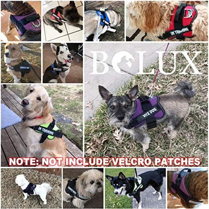 Bolux Dog Harness, No-Pull Reflective Dog Vest, Breathable Adjustable Pet - Image 6