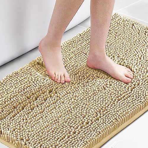 H.VERSAILTEX Microfiber Bath Rugs Chenille Floor Mat Ultra Soft Washable by HVERSAILTEX
