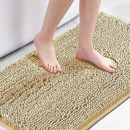 H.VERSAILTEX Microfiber Bath Rugs Chenille Floor Mat Ultra Soft Washable by HVERSAILTEX