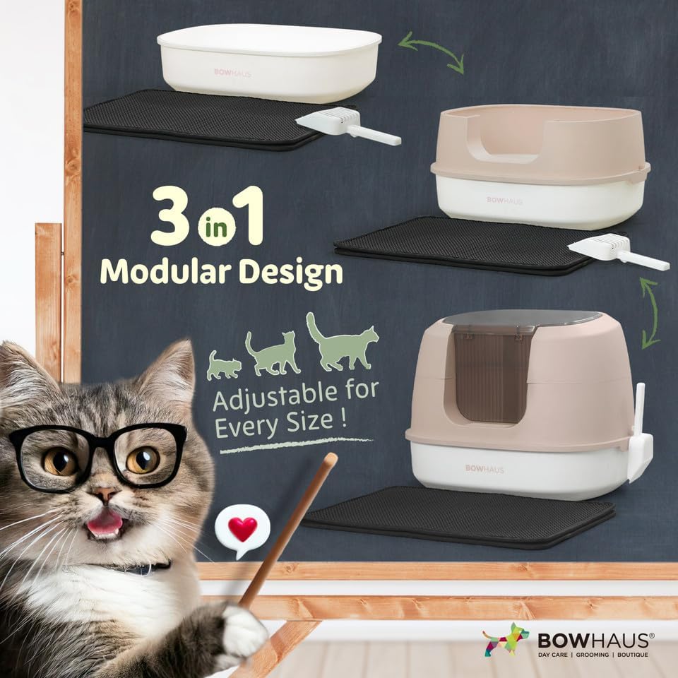 BOWHAUS Detachable Cat Litter Box - Image 3