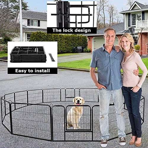 BestPet | Dog Playpen | 24", 16 Panels | Heavy Duty Metal Pet Exercise Pen - Image 5